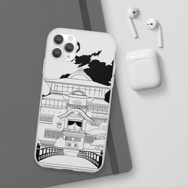 Spirited Away English Actors - Spirited Away Bathhouse illustrated Graphic iPhone Cases-Accessories, Phone Case, Spirited Away, Spirited Away English Actors