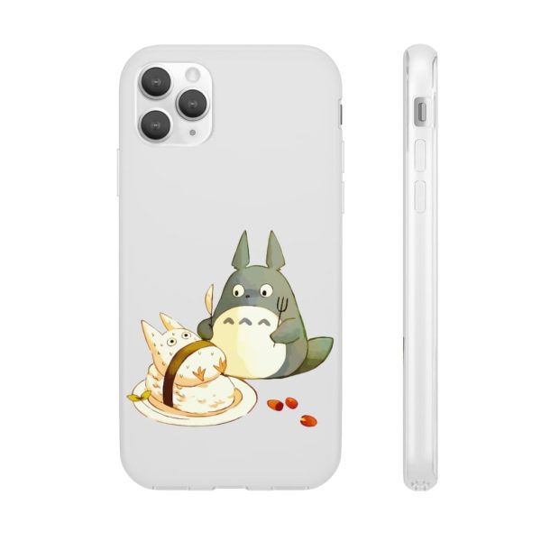 My Neighbor Totoro Characters - Totoro Sushi iPhone Cases-Accessories, My Neighbor Totoro, My Neighbor Totoro Characters, Phone Case