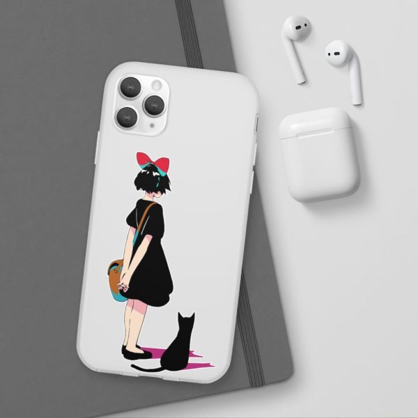 Kiki's Delivery Service Cosplay - Kiki and Jiji Color Art iPhone Cases-Accessories, Kiki's Delivery Service, Kiki's Delivery Service Cosplay, Phone Case