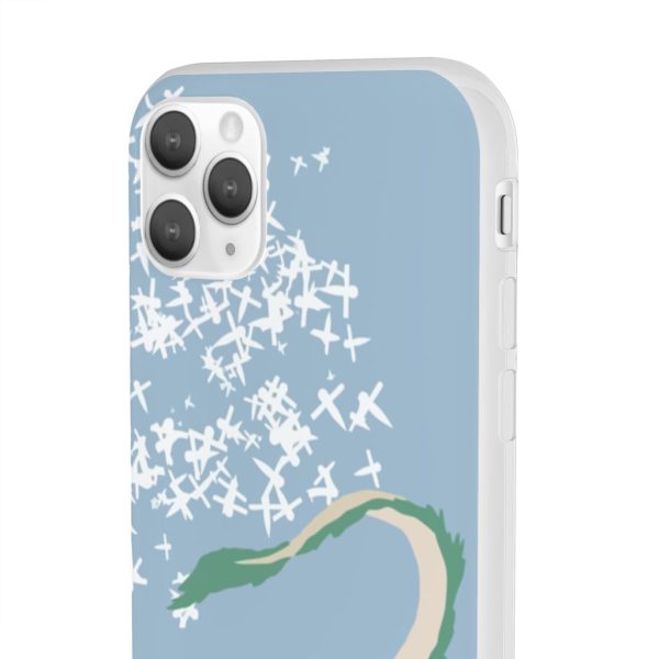 Lin Spirited Away - Spirited Away –  Flying Haku Dragon iPhone Cases-Accessories, Lin Spirited Away, Phone Case, Spirited Away