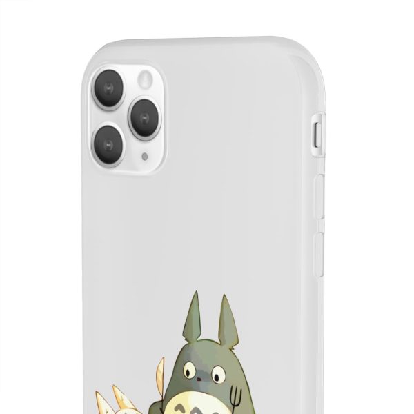 My Neighbor Totoro Characters - Totoro Sushi iPhone Cases-Accessories, My Neighbor Totoro, My Neighbor Totoro Characters, Phone Case