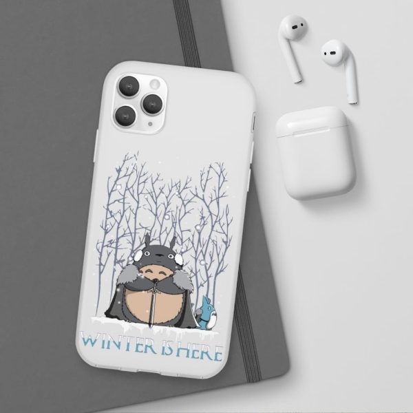 Totoro Poster - Totoro Game of Throne Winter is Here iPhone Cases-Accessories, My Neighbor Totoro, Phone Case, Totoro Poster