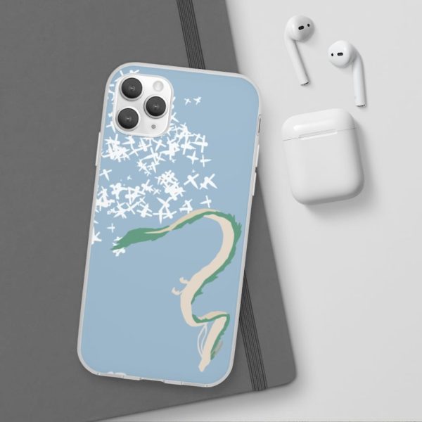 Lin Spirited Away - Spirited Away –  Flying Haku Dragon iPhone Cases-Accessories, Lin Spirited Away, Phone Case, Spirited Away