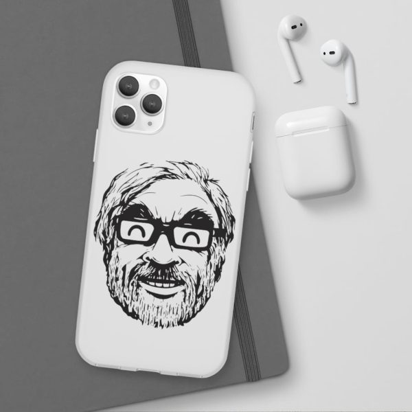 Ghibli Studio – Hayao Miyazaki Portrait iPhone Cases-Accessories, Phone Case