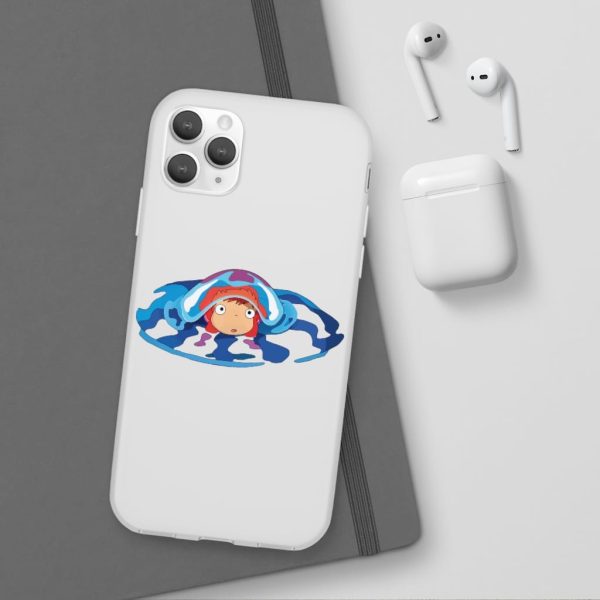 Ponyo In Theaters - Ponyo Very First Trip iPhone Cases-Accessories, Phone Case, ponyo, Ponyo In Theaters