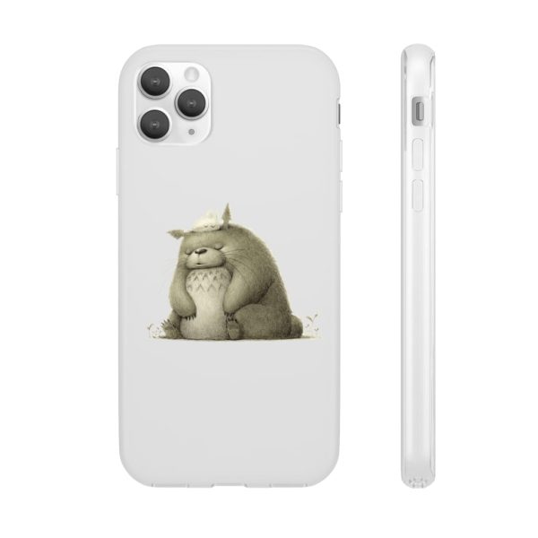 Tom Totoro Concrete Atlantic City - The Fluffy Totoro iPhone Cases-Accessories, My Neighbor Totoro, Phone Case, Tom Totoro Concrete Atlantic City