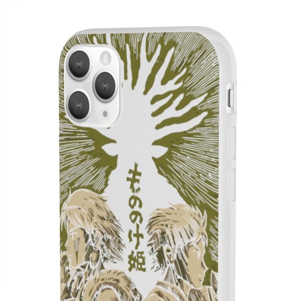 San Princess Mononoke - Princess Mononoke – San and Ashitaka iPhone Cases-Accessories, Phone Case, princess mononoke, San Princess Mononoke