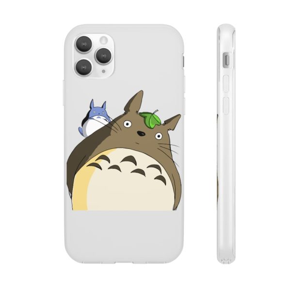 Totoro Plushie - The Curious Totoro iPhone Cases-Accessories, My Neighbor Totoro, Phone Case, Totoro Plushie