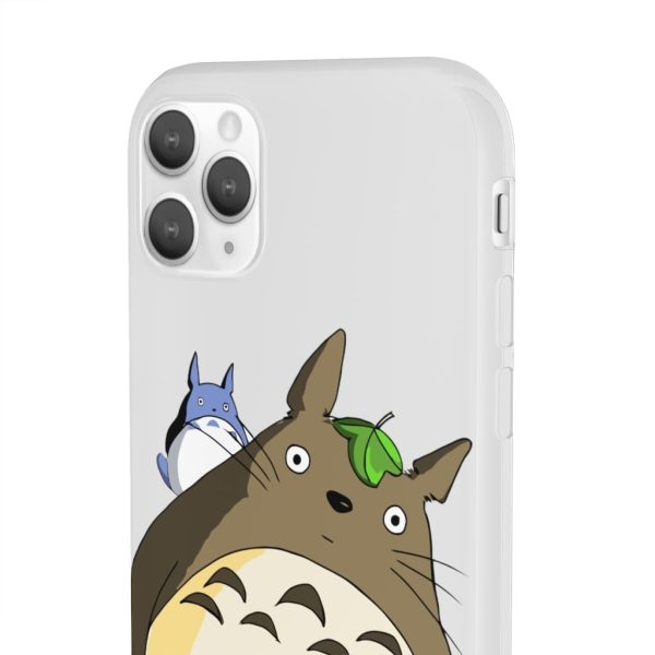 Totoro Plushie - The Curious Totoro iPhone Cases-Accessories, My Neighbor Totoro, Phone Case, Totoro Plushie