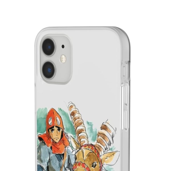 Princess Mononoke Characters - Princess Mononoke – Ashitaka Water Color iPhone Cases-Accessories, Phone Case, princess mononoke, Princess Mononoke Characters