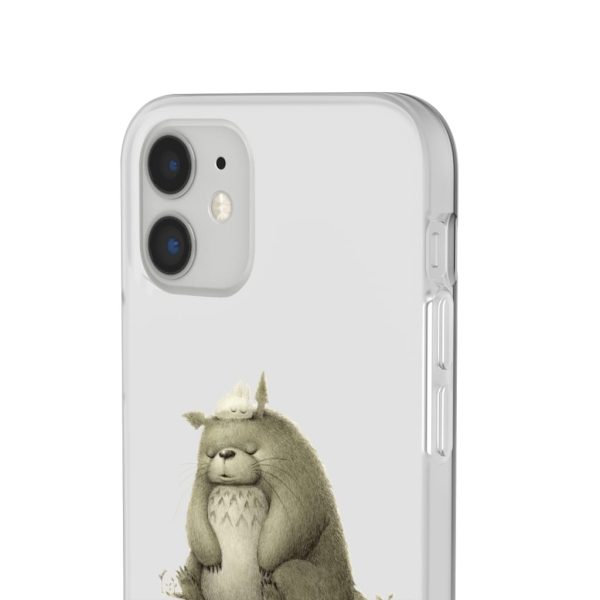 Tom Totoro Concrete Atlantic City - The Fluffy Totoro iPhone Cases-Accessories, My Neighbor Totoro, Phone Case, Tom Totoro Concrete Atlantic City