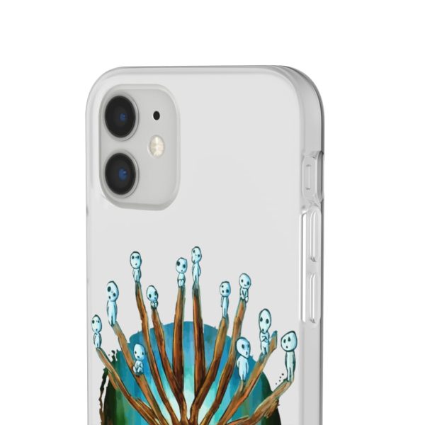 Studio Ghibli Films Princess Mononoke - Princess Mononoke – Shishigami and The Tree Spirit iPhone Cases-Accessories, Phone Case, princess mononoke, Studio Ghibli Films Princess Mononoke