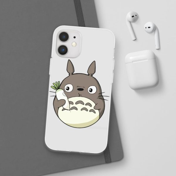 My Neighbor Totoro - Totoro Eating Turnip iPhone Cases-Accessories, My Neighbor Totoro, Phone Case