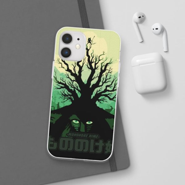 Princess Mononoke Poster - Princess Mononoke – Forest Spirit iPhone Cases-Accessories, Phone Case, princess mononoke, Princess Mononoke Poster