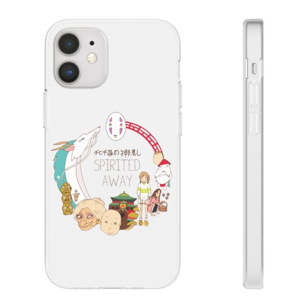 Spirited Away Sen To Chihiro No Kamikakushi - Spirited Away Compilation Characters iPhone Cases-Accessories, Phone Case, Spirited Away, Spirited Away Sen To Chihiro No Kamikakushi