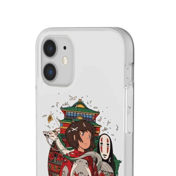 Spirited Away Poster - Spirited Away – Sen and Friends iPhone Cases-Accessories, kaonashi, no face, Phone Case, Spirited Away, Spirited Away Poster