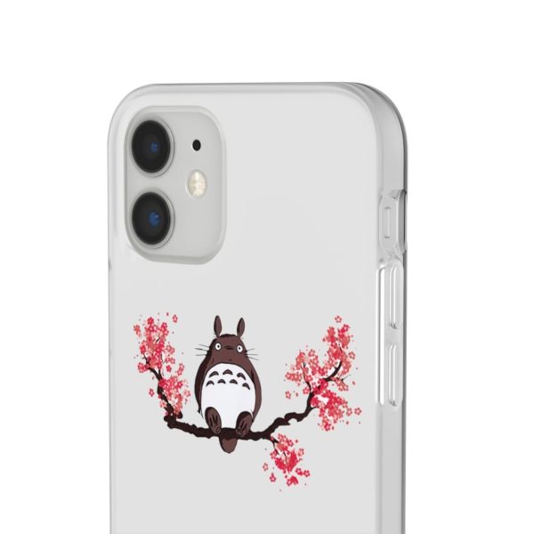 My Neighbor Totoro Japanese - Totoro and Sakura iPhone Cases-Accessories, My Neighbor Totoro, My Neighbor Totoro Japanese, Phone Case