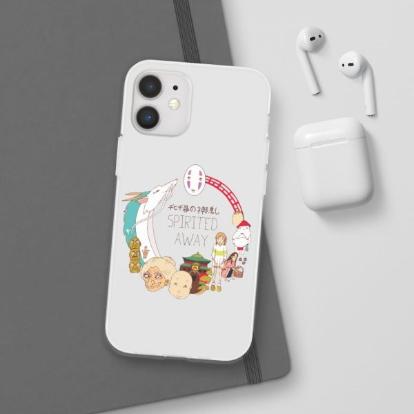 Spirited Away Sen To Chihiro No Kamikakushi - Spirited Away Compilation Characters iPhone Cases-Accessories, Phone Case, Spirited Away, Spirited Away Sen To Chihiro No Kamikakushi