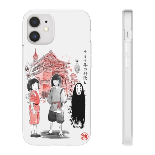 Soot Balls In Spirited Away - Spirited Away – Sen and Friends by the Bathhouse iPhone Cases-Accessories, Phone Case, Soot Balls In Spirited Away, Spirited Away