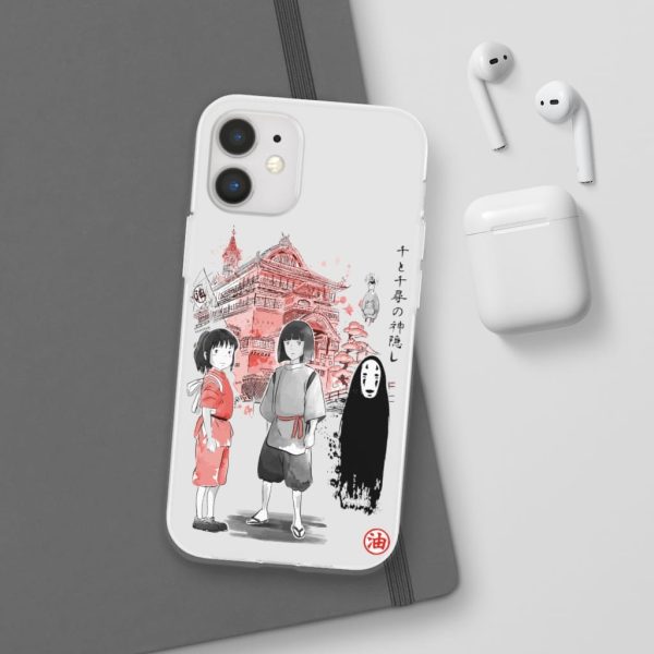 Soot Balls In Spirited Away - Spirited Away – Sen and Friends by the Bathhouse iPhone Cases-Accessories, Phone Case, Soot Balls In Spirited Away, Spirited Away