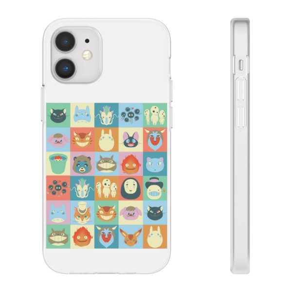 Ghibli Colorful Characters Collection iPhone Cases-Accessories, Phone Case