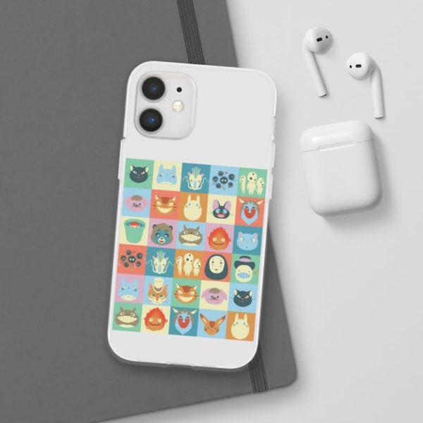 Ghibli Colorful Characters Collection iPhone Cases-Accessories, Phone Case