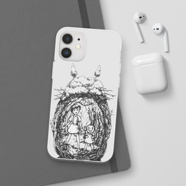 What Animal Is Totoro - My Neighbor Totoro – Mei and Sastuki in the Forest iPhone Cases-Accessories, My Neighbor Totoro, Phone Case, What Animal Is Totoro