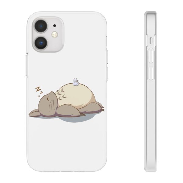 Satsuki Totoro - Sleeping Totoro iPhone Cases-Accessories, My Neighbor Totoro, Phone Case, Satsuki Totoro