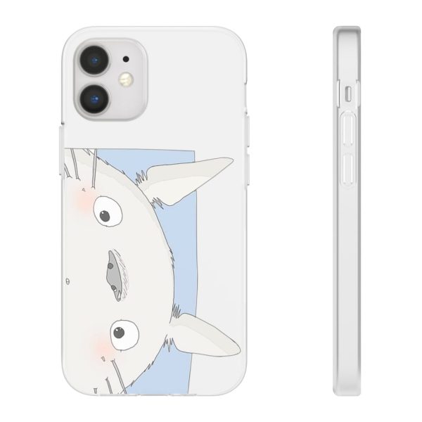 Totoro Catbus - Totoro Cute Face iPhone Cases-Accessories, My Neighbor Totoro, Phone Case, Totoro Catbus