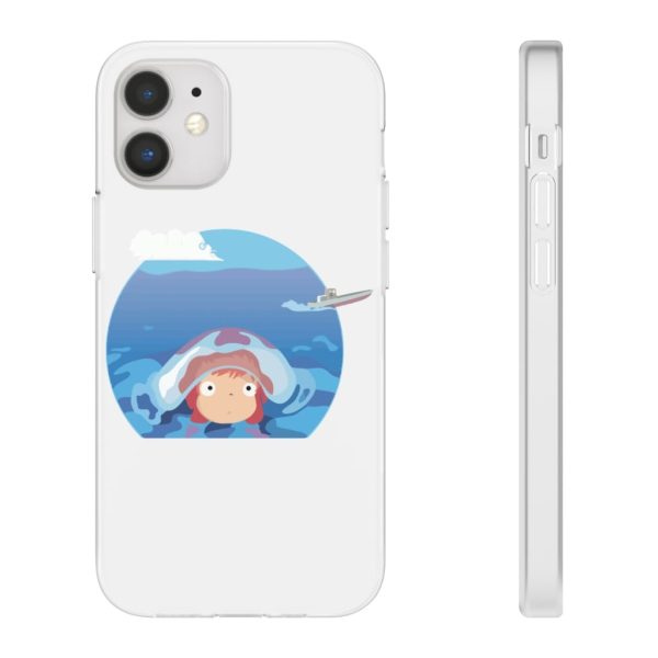 Ponyo Background - Ponyo in her first trip iPhone Cases-Accessories, Phone Case, ponyo, Ponyo Background