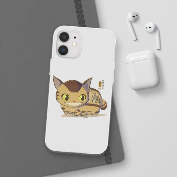 Totoro Plush - My Neighbor Totoro Catbus Chibi iPhone Cases-Accessories, My Neighbor Totoro, Phone Case, Totoro Plush