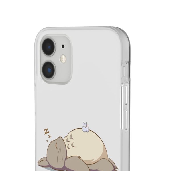 Satsuki Totoro - Sleeping Totoro iPhone Cases-Accessories, My Neighbor Totoro, Phone Case, Satsuki Totoro