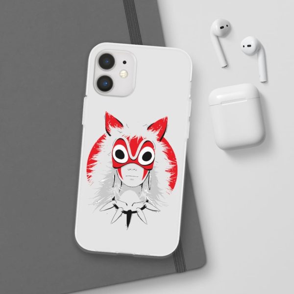 Princess Mononoke Ainu Influence - Princess Mononoke and the Broken Mask iPhone Cases-Accessories, Phone Case, princess mononoke, Princess Mononoke Ainu Influence