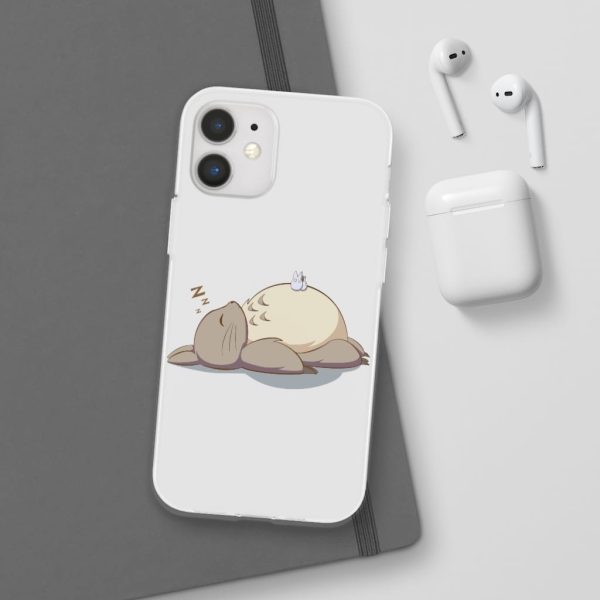 Satsuki Totoro - Sleeping Totoro iPhone Cases-Accessories, My Neighbor Totoro, Phone Case, Satsuki Totoro