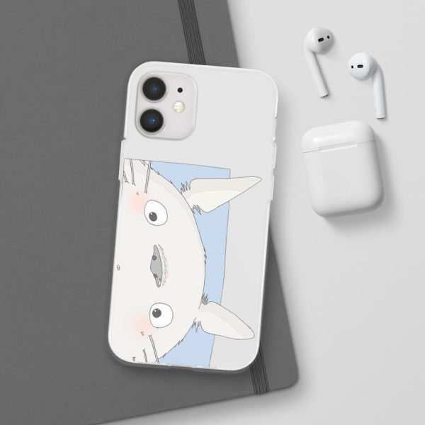 Totoro Catbus - Totoro Cute Face iPhone Cases-Accessories, My Neighbor Totoro, Phone Case, Totoro Catbus