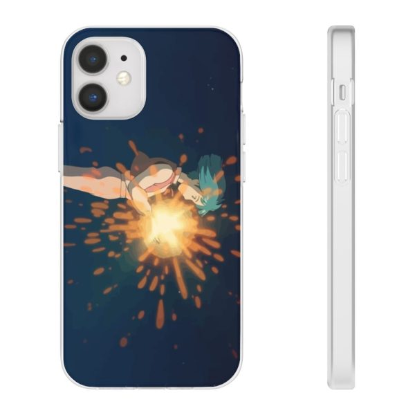 Howl's Moving Castle Howl - Howl’s Moving Castle – Howl meets Calcifer iPhone Cases-Accessories, Howl's Moving Castle, Howl's Moving Castle Howl, Phone Case