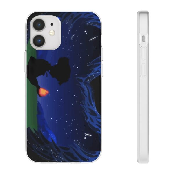 Howl's Moving Castle Characters - Howl’s Moving Castle – Howl meets Calcifer Classic iPhone Cases-Accessories, Howl's Moving Castle, Howl's Moving Castle Characters, Phone Case