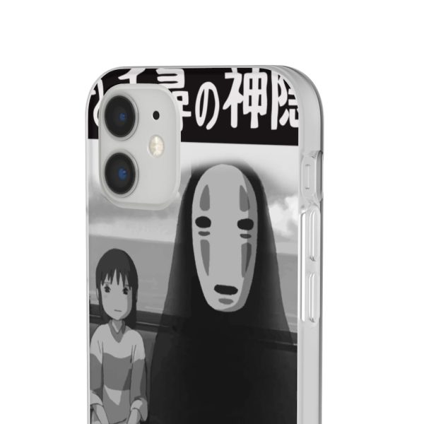 Like Spirited Away - Spirited Away – Chihiro and No Face on the Train iPhone Cases-Accessories, kaonashi, Like Spirited Away, no face, Phone Case, Spirited Away