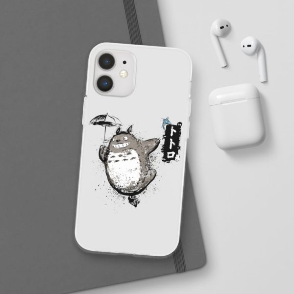 My Neighbor Totoro Wallpaper - Spinning Totoro iPhone Cases-Accessories, My Neighbor Totoro, My Neighbor Totoro Wallpaper, Phone Case