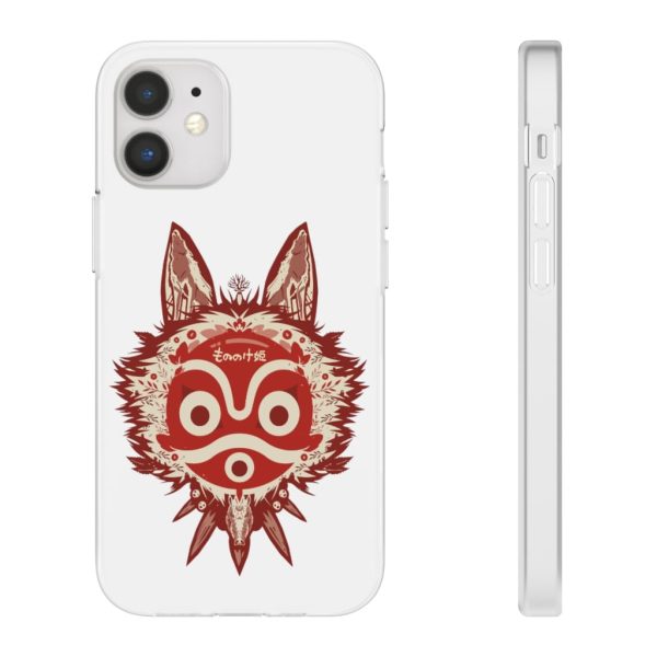 Princess Mononoke Spirits - Princess Mononoke Mask iPhone Cases-Accessories, Phone Case, princess mononoke, Princess Mononoke Spirits