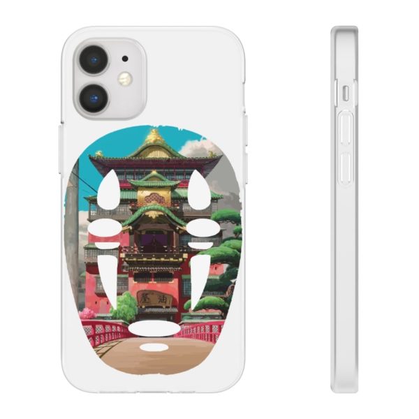 Spirited Away Streaming - Spirited Away –  The Bathhouse Ft. No Face iPhone Cases-Accessories, kaonashi, no face, Phone Case, Spirited Away, Spirited Away Streaming