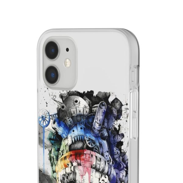 Howl's Moving Castle Calcifer - Howl’s Moving Castle Impressionism iPhone Cases-Accessories, Howl's Moving Castle, Howl's Moving Castle Calcifer, Phone Case