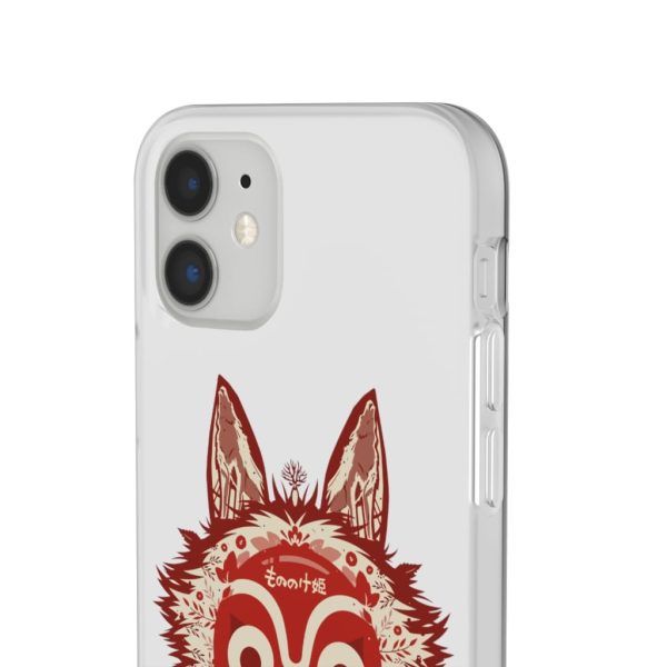 Princess Mononoke Spirits - Princess Mononoke Mask iPhone Cases-Accessories, Phone Case, princess mononoke, Princess Mononoke Spirits