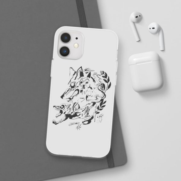 Watch Princess Mononoke - Princess Mononoke and The Wolf Creative Art iPhone Cases-Accessories, Phone Case, princess mononoke, Watch Princess Mononoke