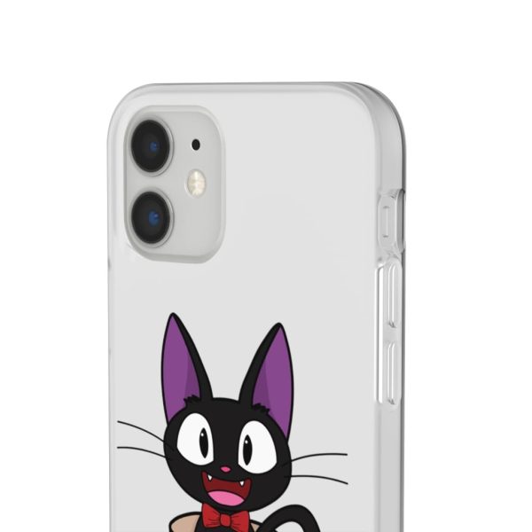 Figures Set Ghibli Ga Ippai Yubin Ningyou Kiki's Delivery Service - Jiji in the Cat Cup iPhone Cases-Accessories, Figures Set Ghibli Ga Ippai Yubin Ningyou Kiki's Delivery Service, Kiki's Delivery Service, Phone Case