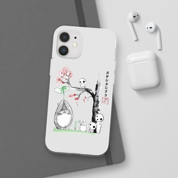 Stuffed Totoro - Totoro and the Tree Spirits iPhone Cases-Accessories, My Neighbor Totoro, Phone Case, Stuffed Totoro