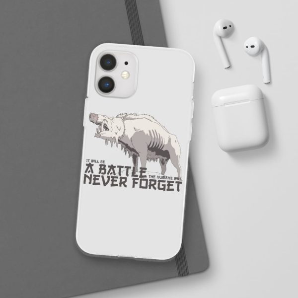 Princess Mononoke In Theaters - Princess Mononoke – A Battle Never Forget iPhone Cases-Accessories, Phone Case, princess mononoke, Princess Mononoke In Theaters