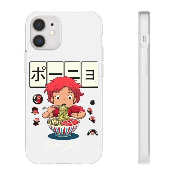 Ponyo - Ponyo very first Ramen iPhone Cases-Accessories, Phone Case, ponyo