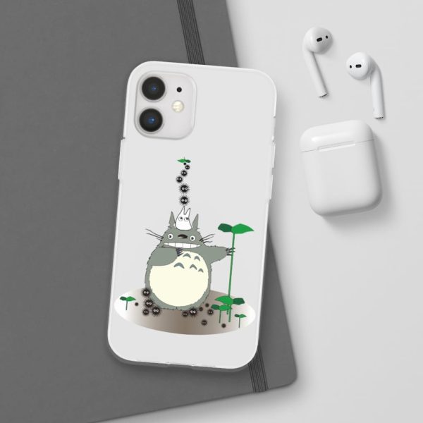 My Totoro - Totoro and the Sootballs iPhone Cases-Accessories, My Neighbor Totoro, My Totoro, Phone Case