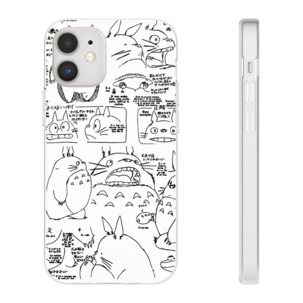 Mi Vecino Totoro - Totoro Original Character Sketch iPhone Cases-Accessories, Mi Vecino Totoro, My Neighbor Totoro, Phone Case